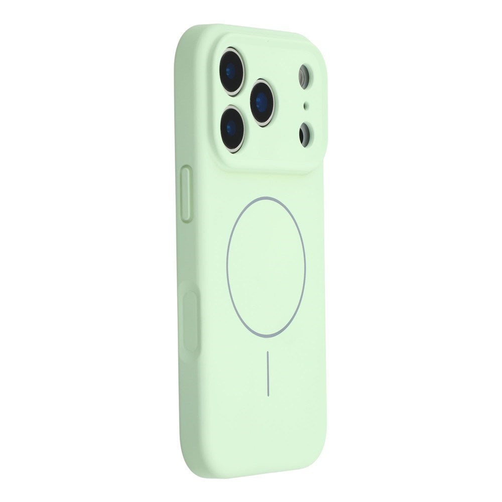 EIDERWOOD iPhone 17 Pro Max Flexible Plastic Case with Lined Inside - MagSafe Compatible - Mint Green