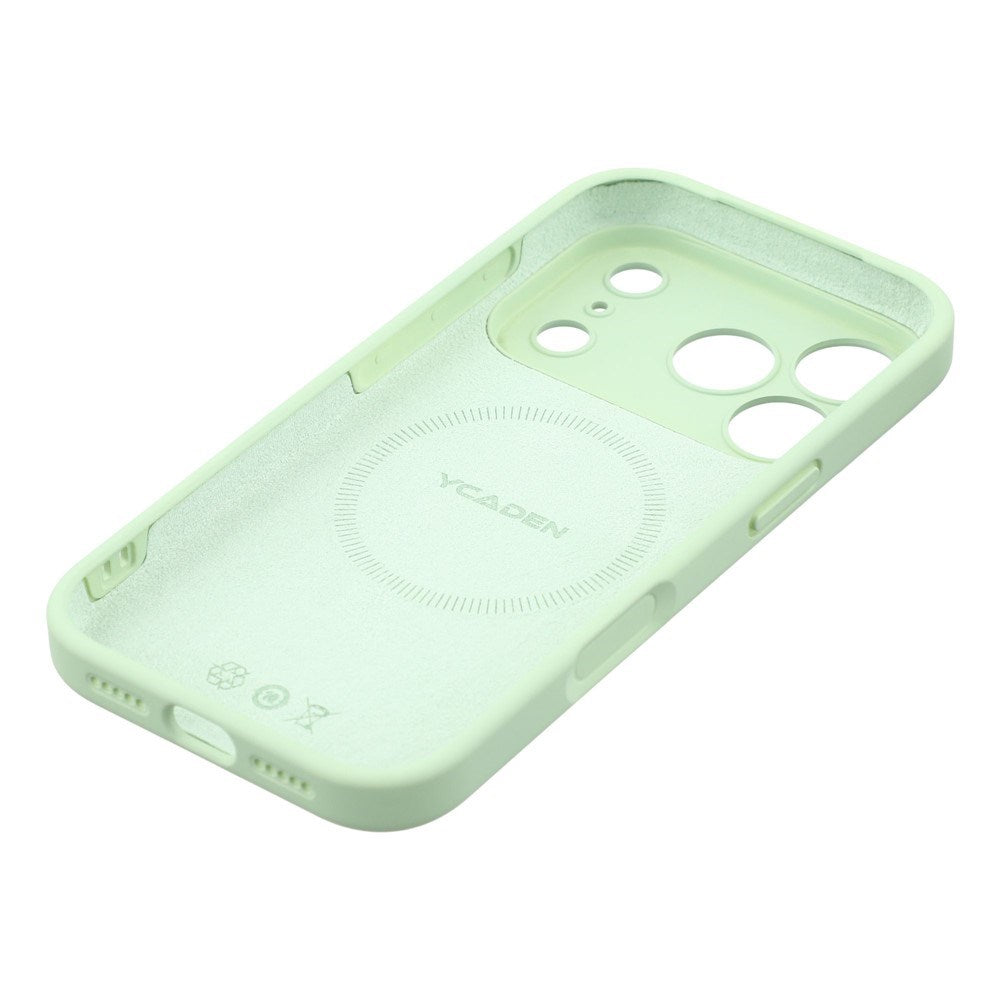 EIDERWOOD iPhone 17 Pro Max Flexible Plastic Case with Lined Inside - MagSafe Compatible - Mint Green