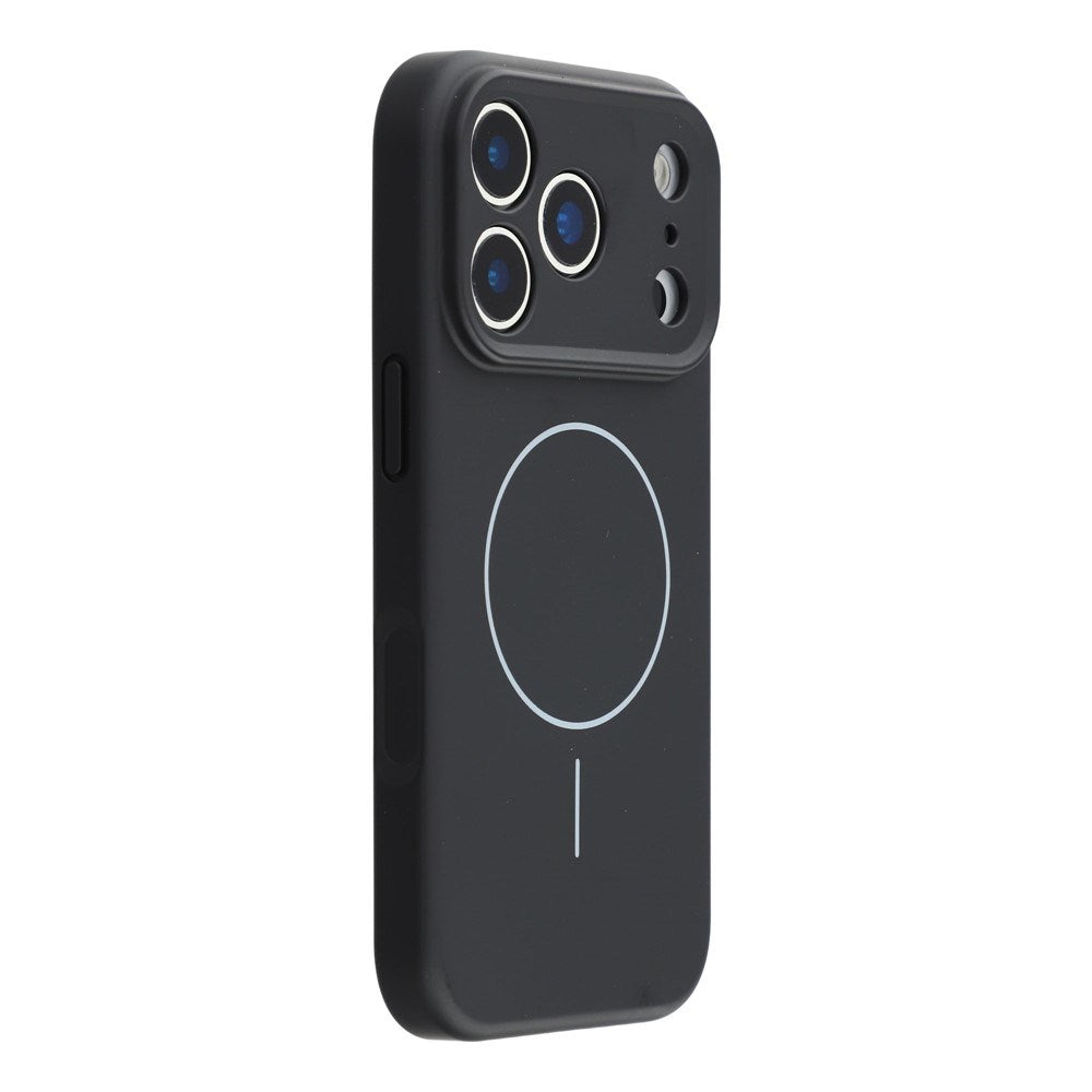 EIDERWOOD iPhone 17 Pro Max Flexible Plastic Case with Lined Inside - MagSafe Compatible - Black