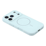 EIDERWOOD iPhone 17 Pro Max Flexible Plastic Case with Lined Inside - MagSafe Compatible - Light Blue