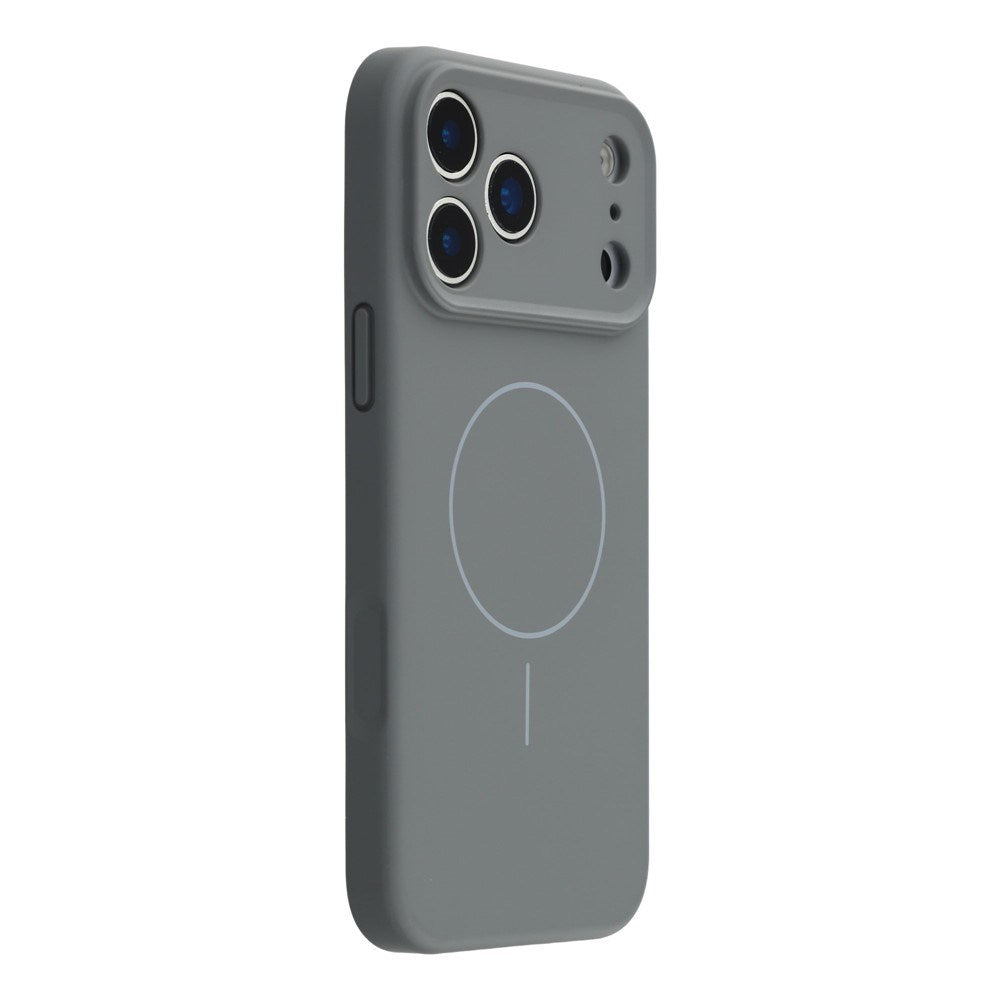 EIDERWOOD iPhone 17 Pro Flexible Plastic Case with Lined Inside - MagSafe Compatible - Dark Grey