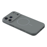 EIDERWOOD iPhone 17 Pro Flexible Plastic Case with Lined Inside - MagSafe Compatible - Dark Grey