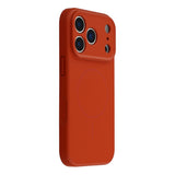 EIDERWOOD iPhone 17 Pro Flexible Plastic Case with Lined Inside - MagSafe Compatible - Dark Red