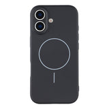 EIDERWOOD iPhone 17 Flexible Plastic Case with Lined Inside - MagSafe Compatible - Black