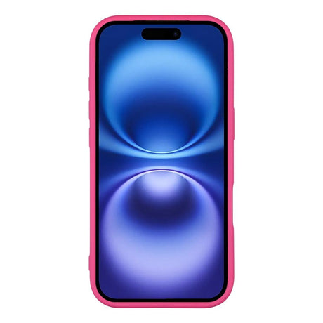 EIDERWOOD iPhone 17 Flexible Plastic Case with Lined Inside - MagSafe Compatible - Hot Pink