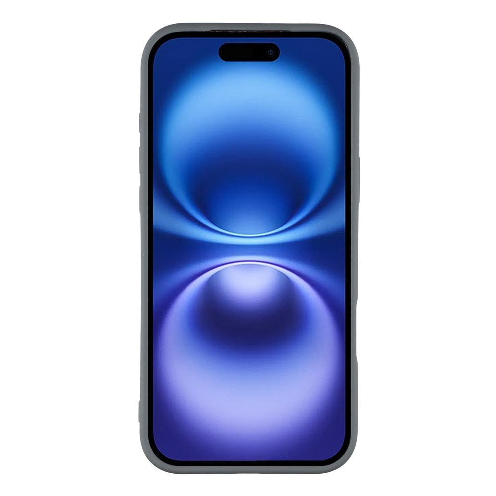 EIDERWOOD iPhone 17 Flexible Plastic Case with Lined Inside - MagSafe Compatible - Dark Grey