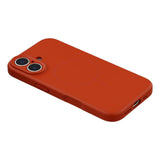 EIDERWOOD iPhone 17 Flexible Plastic Case with Lined Inside - MagSafe Compatible - Dark Red