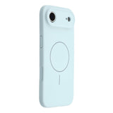 EIDERWOOD iPhone Air Flexible Plastic Case with Lined Inside - MagSafe Compatible - Light Blue