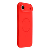 EIDERWOOD iPhone Air Flexible Plastic Case with Lined Inside - MagSafe Compatible - Red