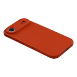 EIDERWOOD iPhone Air Flexible Plastic Case with Lined Inside - MagSafe Compatible - Dark Red