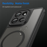 Motorola Moto G86 Power EIDERWOOD Hybrid Plastic Case - MagSafe Compatible - Black