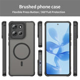 Motorola Moto G86 Power EIDERWOOD Hybrid Plastic Case - MagSafe Compatible - Black