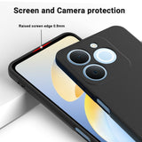 Realme Note 70T EIDERWOOD Lined Silicone Case with Strap - Black