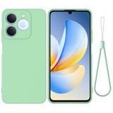 Realme Note 70T EIDERWOOD Lined Silicone Case with Strap - Green