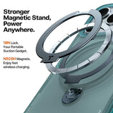 iPhone 17 Pro TORRAS Ostand Q3 Air Case with Kickstand - MagSafe Compatible - Green