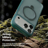 iPhone 17 Pro TORRAS Ostand Q3 Air Case with Kickstand - MagSafe Compatible - Green