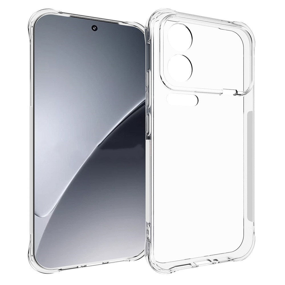 EIDERWOOD Xiaomi 17 Pro Plastic Case with Shock Absorbing Corners - Transparent