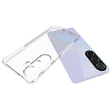 Samsung Galaxy S26 / S26 Pro EIDERWOOD Flexible Plastic Case with Shock Absorbing Corners - Transparent