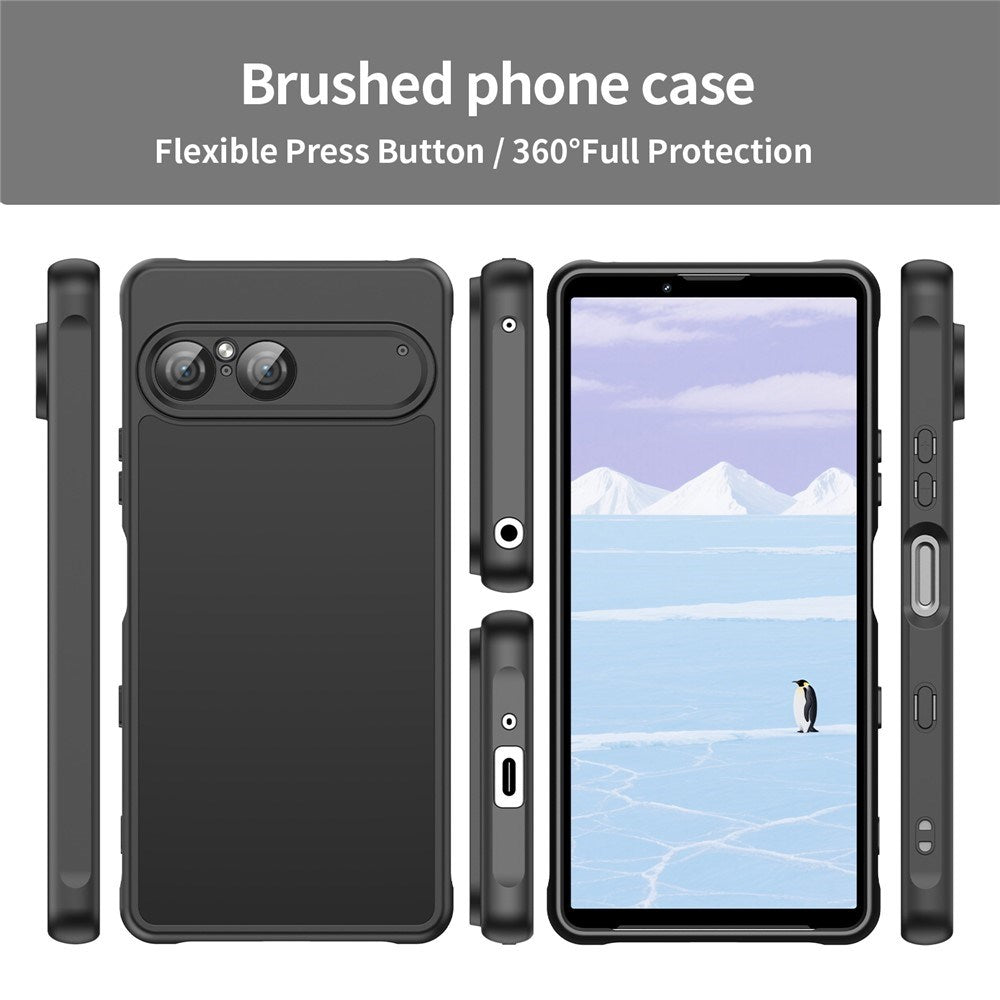 EIDERWOOD Sony Xperia 10 VII Matte Hybrid Case - Black