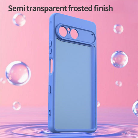 EIDERWOOD Sony Xperia 10 VII Matte Hybrid Case - Transparent / Blue