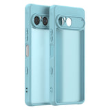 EIDERWOOD Sony Xperia 10 VII Matte Hybrid Case - Transparent / Light Blue