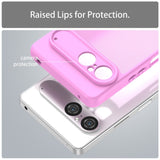 EIDERWOOD Sony Xperia 10 VII Matte Hybrid Case - Transparent / Pink