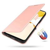 Realme Note 70T EIDERWOOD Faux Leather Flip Case with Card Holder & Stand Function - Pink
