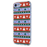 EIDERWOOD iPhone SE (2022 / 2020) / 8 / 7 Flexible Plastic Christmas Case with Motif - Transparent / Pattern
