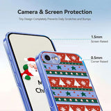 EIDERWOOD iPhone SE (2022 / 2020) / 8 / 7 Flexible Plastic Christmas Case with Motif - Transparent / Pattern