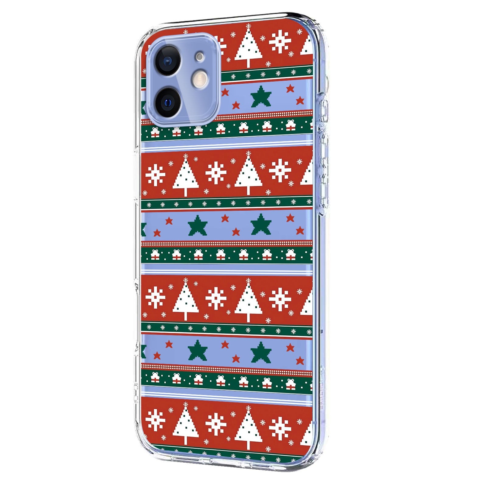 EIDERWOOD iPhone 11 Flexible Plastic Christmas Case with Motif - Transparent / Pattern