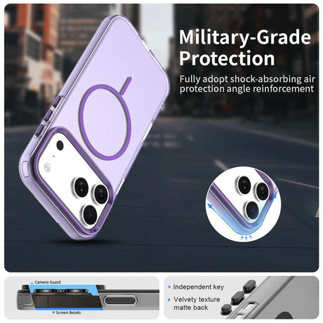 iPhone 18 Pro / 17 Pro EIDERWOOD Hybrid Plastic Case - MagSafe Compatible - Purple