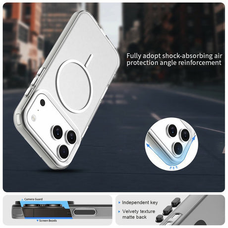iPhone 18 Pro Max / 17 Pro Max EIDERWOOD Hybrid Plastic Case - MagSafe Compatible - White
