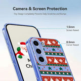 EIDERWOOD Samsung Galaxy S23 FE Flexible Plastic Christmas Case with Motif - Transparent / Pattern