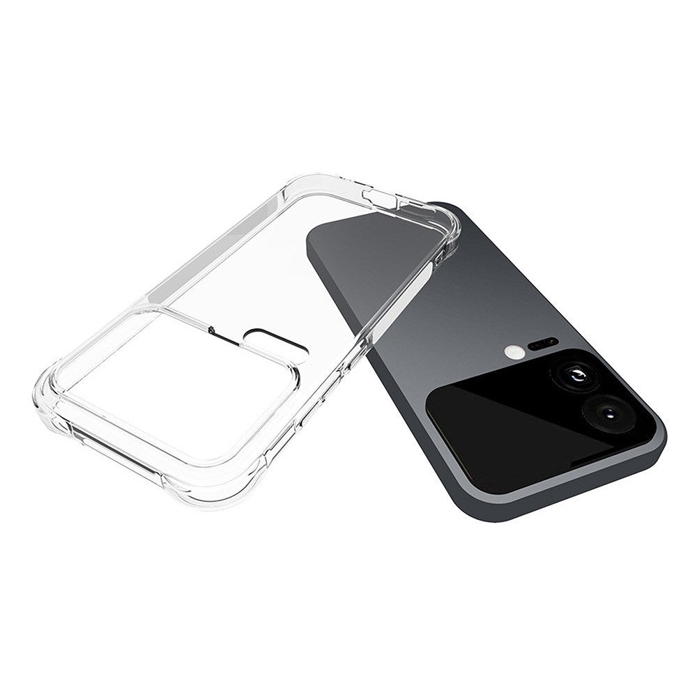 Xiaomi 17 Pro Max EIDERWOOD Plastic Case with Shock Absorbing Corners - Transparent