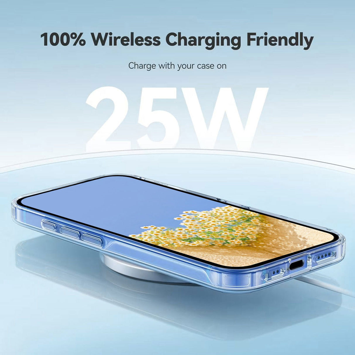 Samsung Galaxy S26 Ultra EIDERWOOD Flexible Plastic Case with Pattern - Transparent / Violets