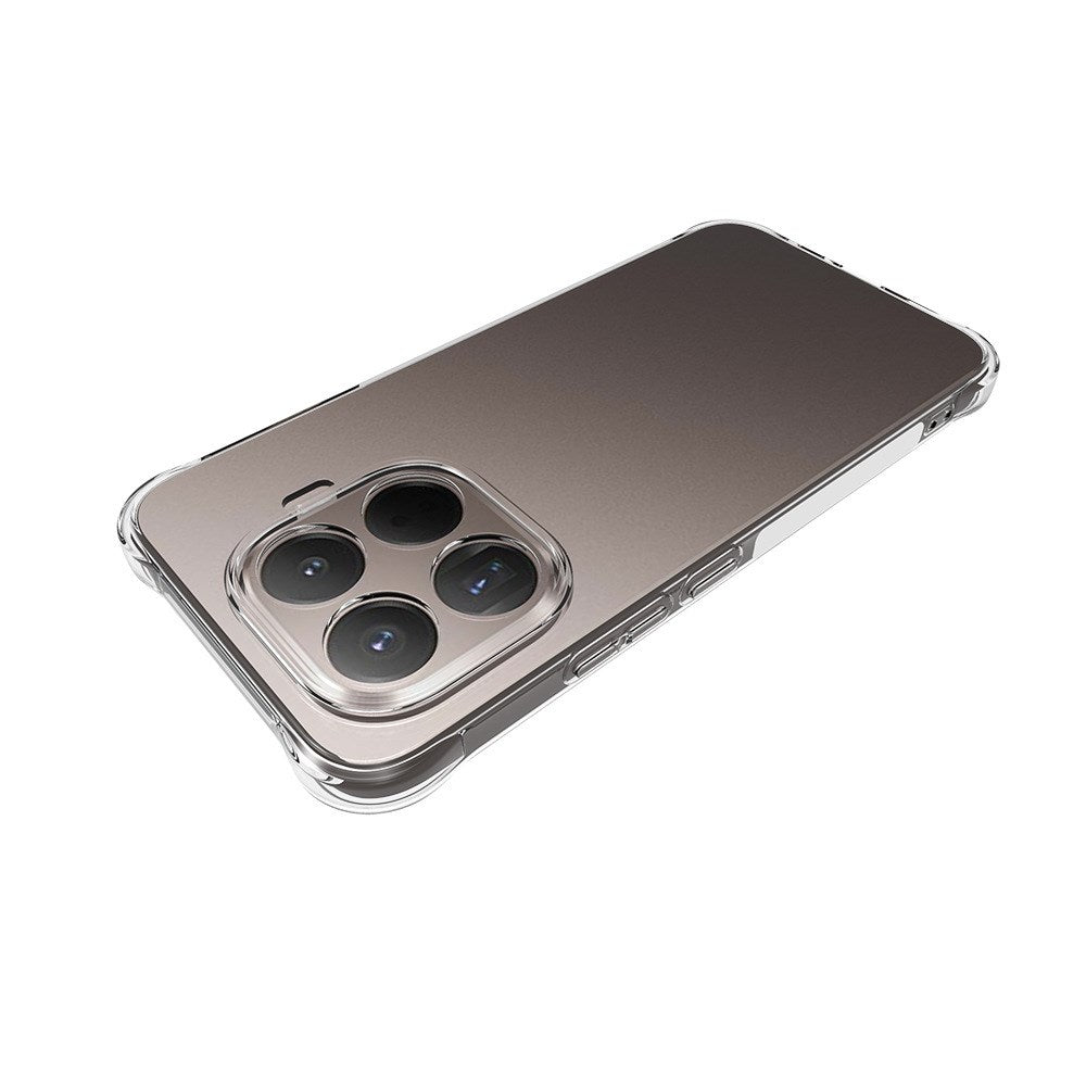 Xiaomi 15T Pro EIDERWOOD Flexible Plastic Case with Shock-Absorbing Corners - Transparent