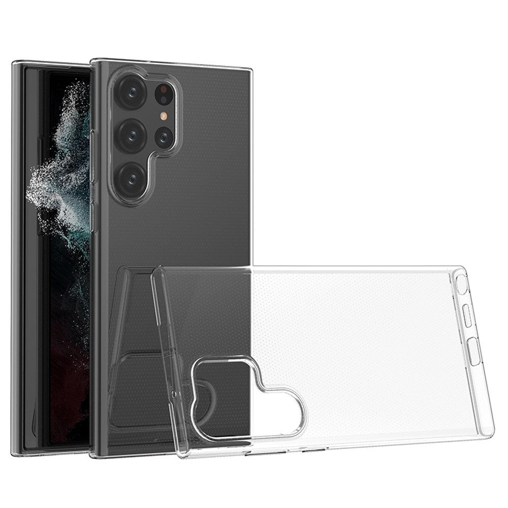 EIDERWOOD Samsung Galaxy S23 Ultra Flexible Plastic Case - Transparent