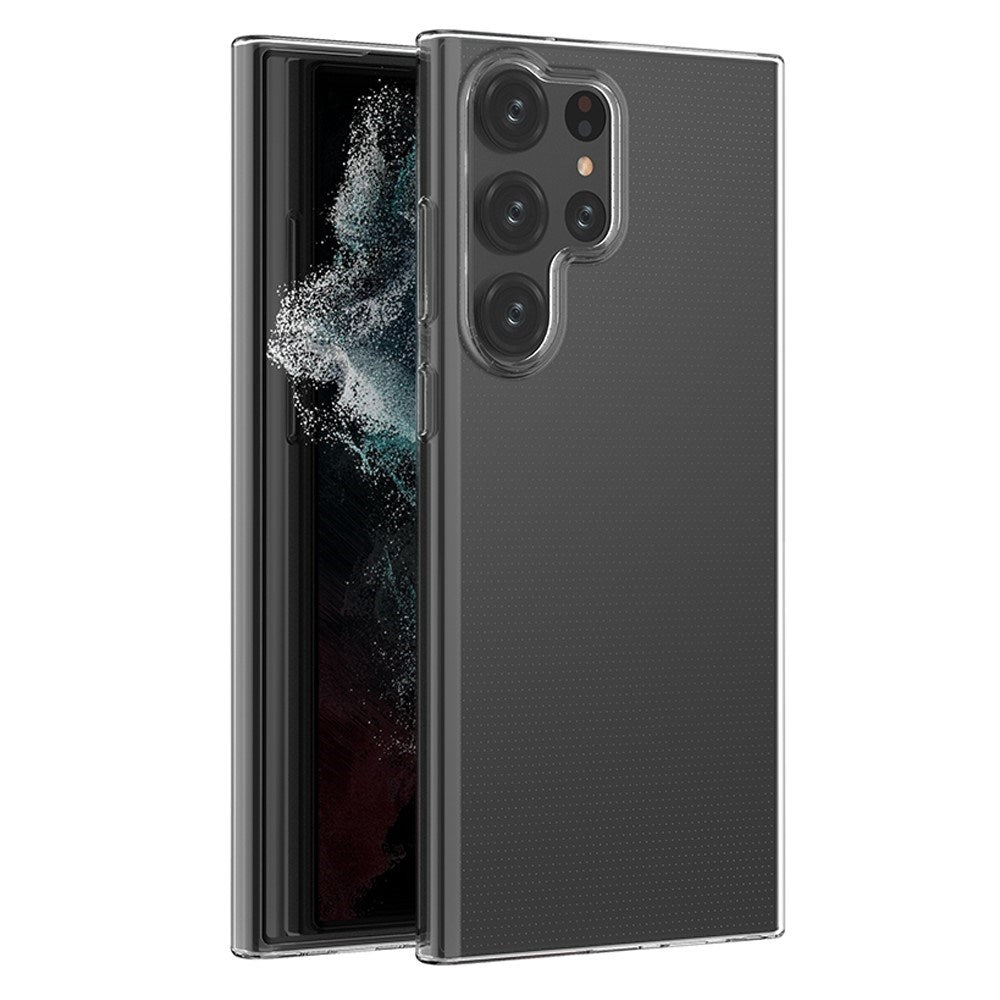 EIDERWOOD Samsung Galaxy S23 Ultra Flexible Plastic Case - Transparent