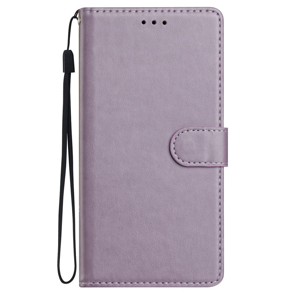 Samsung Galaxy S26 Ultra EIDERWOOD Leather Case with Strap & Card Holder - Purple