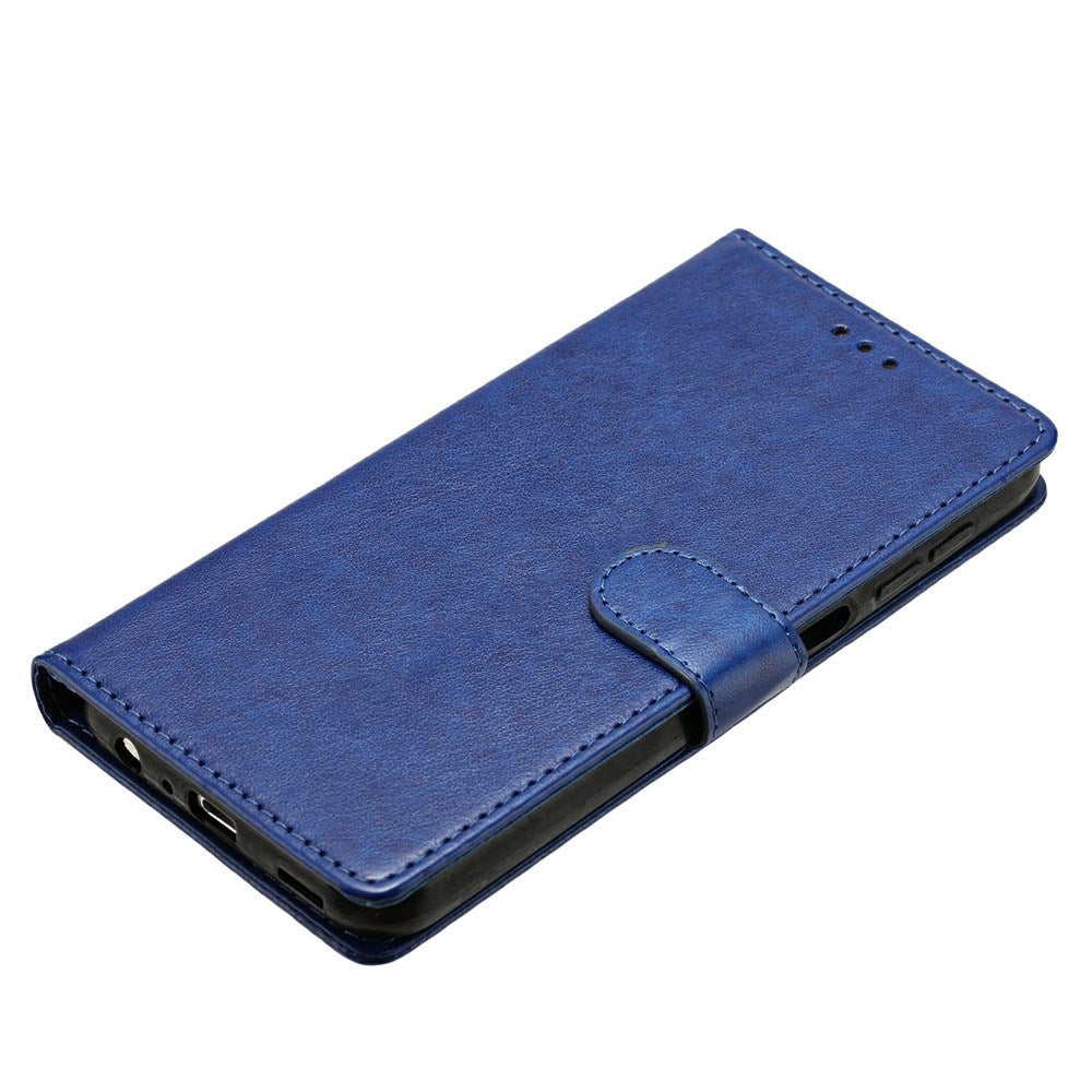 Samsung Galaxy S26 Ultra EIDERWOOD Leather Case with Strap & Card Holder - Blue