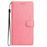 Samsung Galaxy S26 Ultra EIDERWOOD Leather Case with Strap & Card Holder - Rose Gold