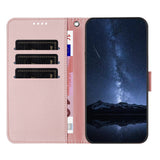 Honor Magic8 Lite EIDERWOOD Faux Leather Flip Case with Card Holder & Stand Function - Rose Gold