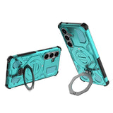Samsung Galaxy S26 / S26 Pro EIDERWOOD Craftsman Case with Rotating Kickstand - Turquoise