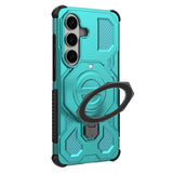 Samsung Galaxy S26 / S26 Pro EIDERWOOD Craftsman Case with Rotating Kickstand - Turquoise