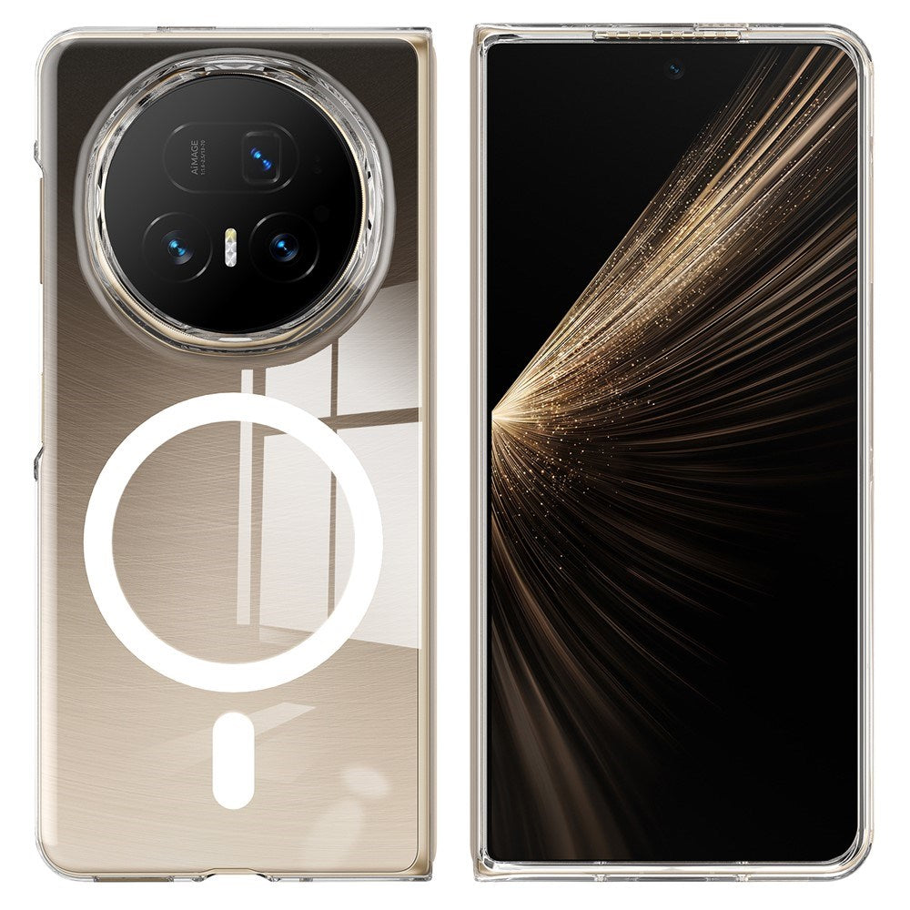 Honor Magic V5 EIDERWOOD Hybrid Plastic Case – MagSafe Compatible – Transparent