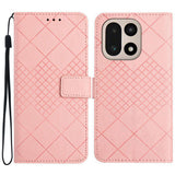 EIDERWOOD OnePlus 15 Faux Leather Flip Case with Imprint - Pink