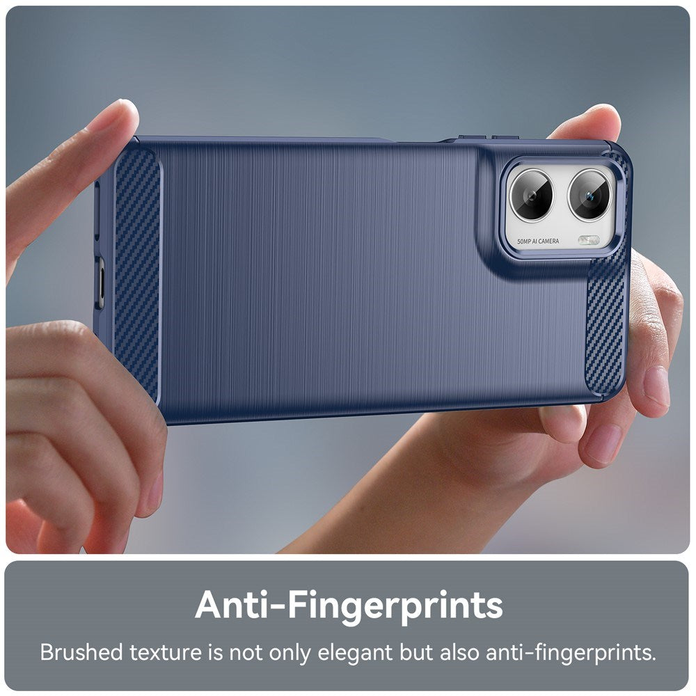Motorola Moto G06 / G06 Power EIDERWOOD Carbon Fiber Case - Blue