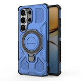 Samsung Galaxy S26 Ultra Tough Case with Kickstand - incl. 2 x Screen Protector - Blue