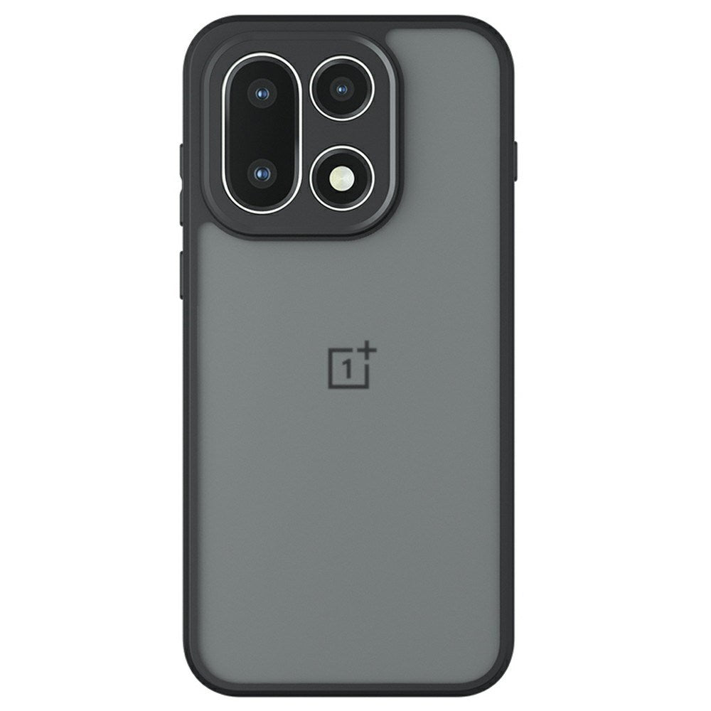 EIDERWOOD OnePlus 15 Flexible Plastic Case - Transparent/Black