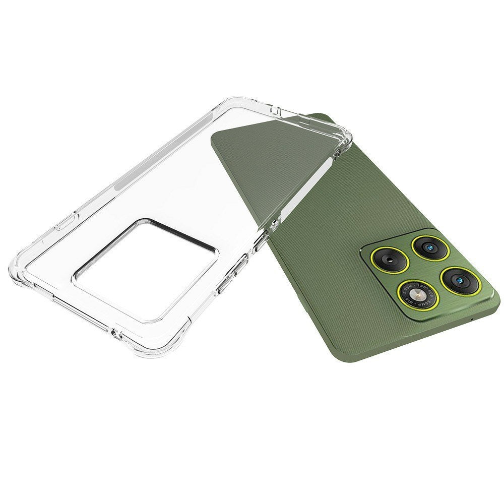 Motorola Edge 70 EIDERWOOD Plastic Case with Shock Absorbing Corners - Transparent